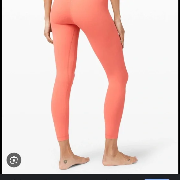 Lululemon Align Pant II Leggings Size 6 Rustic Coral